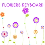 flowers keyboard theme android application logo